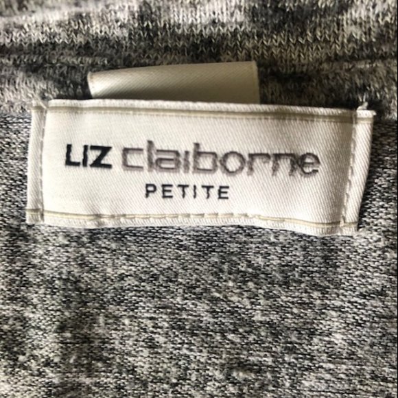 Liz Claiborne Animal Print Long Sleeves Blouse - Picture 2 of 5